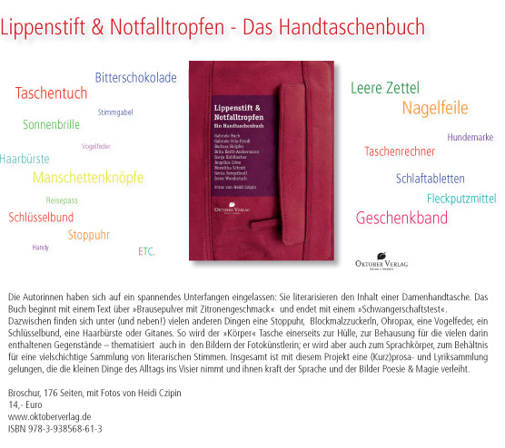 Lippenstift & Notfalltropfen - Das Handtaschenbuch